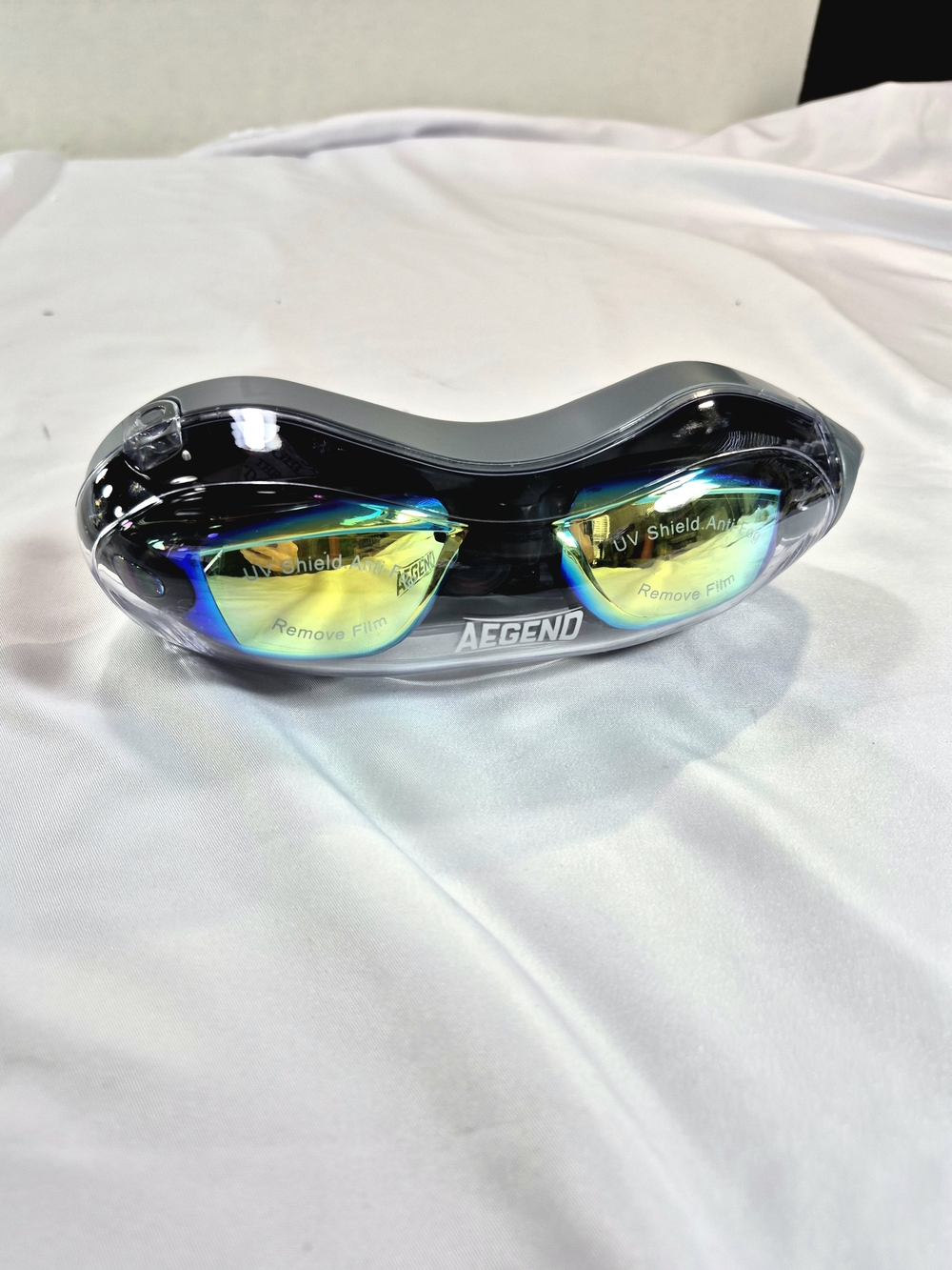 NWT NIB Aegend Swim Goggles – Anti-Fog & UV Protection – Adult/Youth Sporty